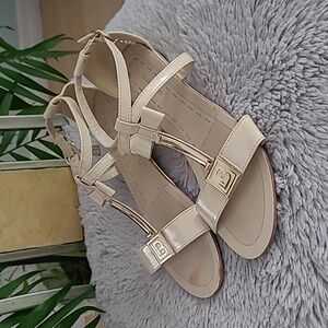 Laura Biagotti Leather Sandals ❤️